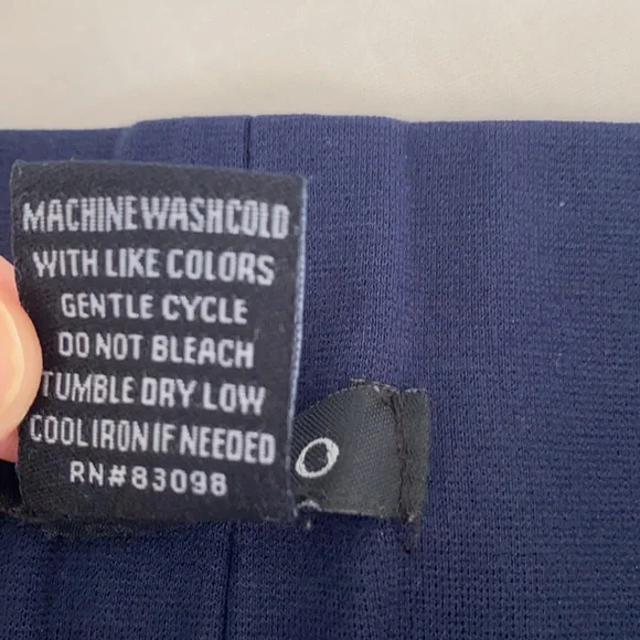 Ci Sono Thick Navy Blue Leggings - Picture 8 of 10